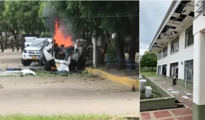 Panorama de lo que ocurrió en la sede de la Brigada 30 del Ejército en Cúcuta.
