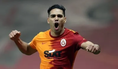 El colombiano Radamel Falcao García.