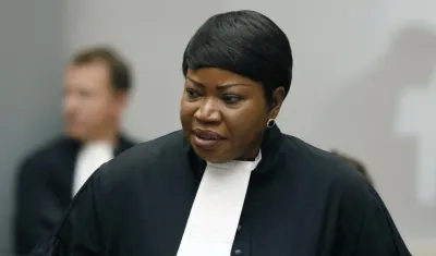 La fiscal jefe de la Corte Penal Internacional (CPI), Fatou Bensouda. 