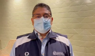 Humberto Mendoza, Secretario de Salud de Barranquilla.