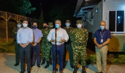 El Jefe de Estado anunció la recompensa durante su visita a Cúcuta. 