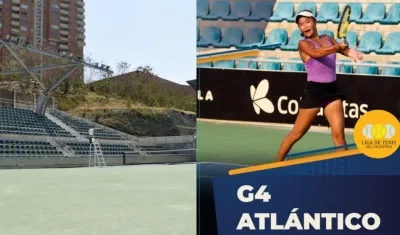 Estadio del Parque de Raquetas de Barranquilla. 