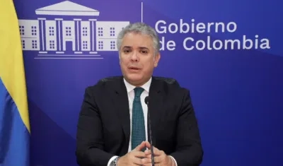 Iván Duque, presidente de Colombia.