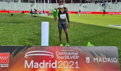 Anthony Zambrano, atleta colombiano. 