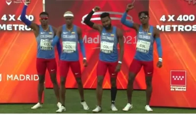 Diego Palomeque, Raúl Mena, Jhon Solís y Alejandro Perlaza. 