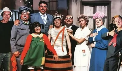 Elenco del 'Chavo del 8'. 