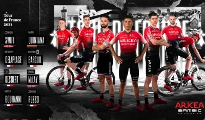 Equipo de Arkea Samsic al Tour de Francia que comienza el sábado.