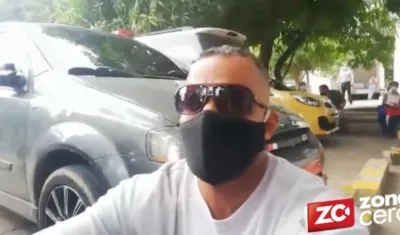 John Livinton Turcio, padre de la víctima. 