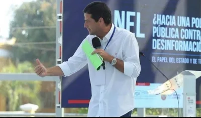 Mauricio Gómez, Senador Liberal.
