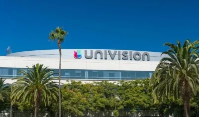 Vista general del exterior de las instalaciones de Univisión.