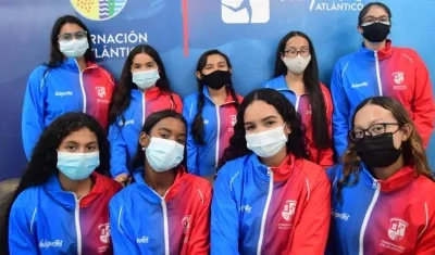 Selección Atlántico de Natación Artística. 