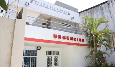 El joven fue llevado en primera instancia al Paso Las Flores. 