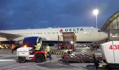 Llegada de vacunas de Janssen a Colombia.