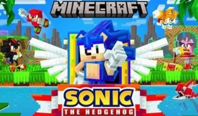 Sonic en su nueva versión. 