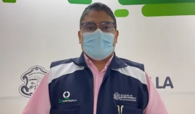 El secretario distrital de Salud, Humberto Mendoza Charris