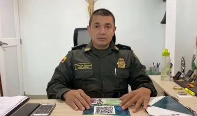 El teniente coronel Hader Gustavo Vargas Vega.