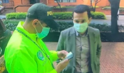 Captura de Guillermo León Acevedo, conocido como "Memo Fantasma".