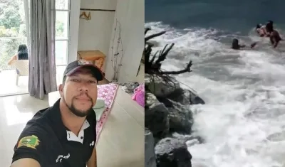 Camilo Dávila Barrios fue auxiliado por amigos. 