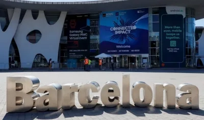 Recinto ferial donde se celebra el Mobile World Congress (MWC) de Barcelona. 