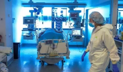 Sala UCI en una clínica de Bucaramanga. 