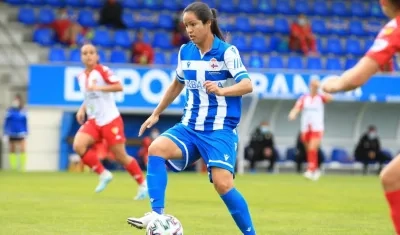 Lady Andrade, jugadora colombiana. 
