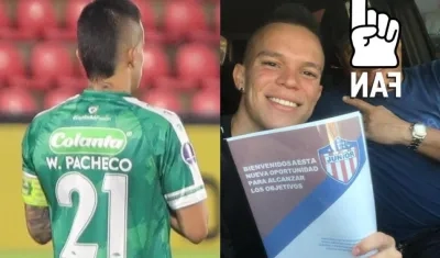 Walmer Pacheco, jugador barranquillero. 