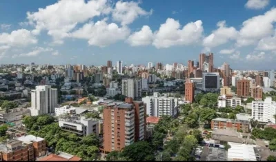 Panorámica de Barranquilla.