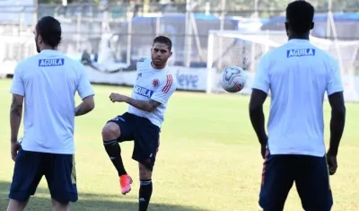 Gustavo Cuéllar, volante de la Selección Colombia. 