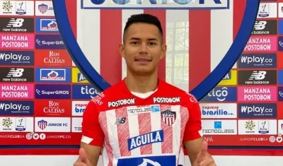 Juan Sebastián Herrera, nuevo jugador de Junior. 