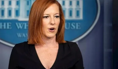  La portavoz de la Casa Blanca, Jen Psaki.