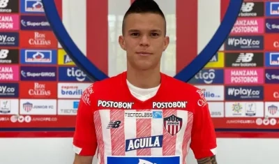 Walmer Pacheco, jugador barranquillero. 