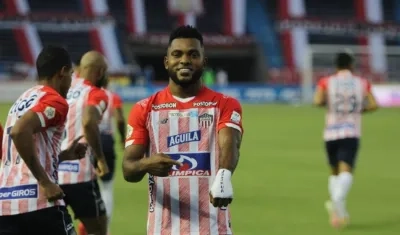 Miguel Ángel Borja, exdelantero de Junior. 