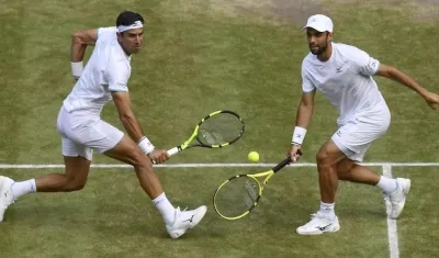 Robert Farah y Juan Sebastián Cabal.