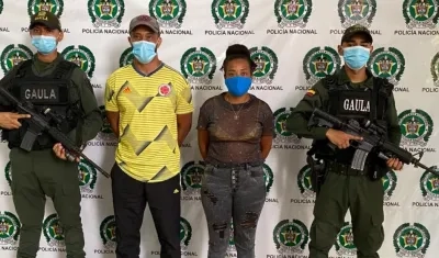 Presuntos extorsionistas capturados