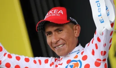 Nairo Quintana, ciclista colombiano.