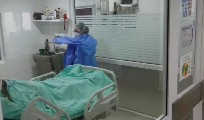 Una unidad de cuidados intensivos en Colombia.