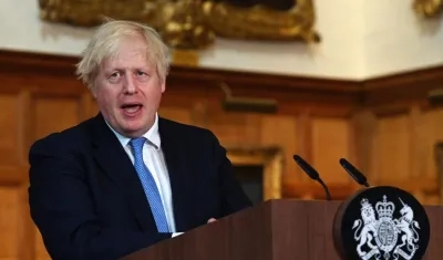 El primer ministro británico, Boris Johnson.