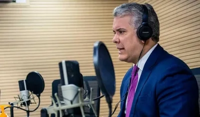 Iván Duque, presidente de Colombia.