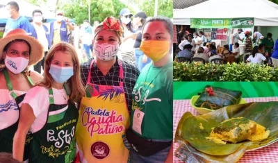 La Gobernadora en Pital de Megua, donde más de 15 mil personas visitaron el Festival del Pastel.