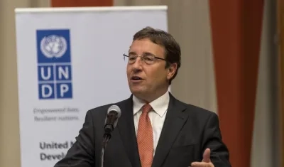 Achim Steiner, administrador del Programa de las Naciones Unidas para el Desarrollo (PNUD).Achim Steiner, administrador del Programa de las Naciones Unidas para el Desarrollo (PNUD).