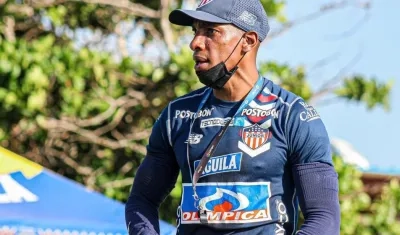 Luis Amaranto Perea, entrenador de Junior. 