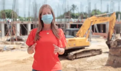 La Gobernadora Elsa Noguera.