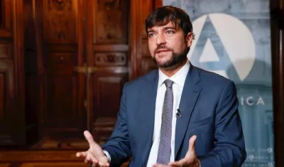 El Alcalde de Barranquilla, Jaime Pumarejo.