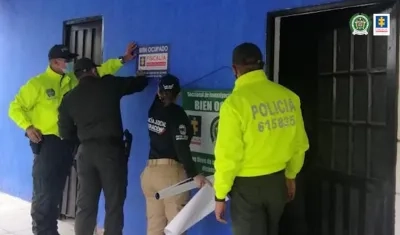 Extinción de dominio a inmuebles. 