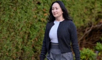 Meng Wanzhou, hija del fundador de Huawei.