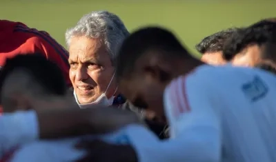 Reinaldo Rueda, DT de la selección Colombia. 