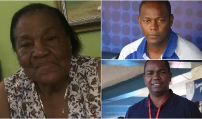 Visitación Herazo, madre de los hermanos Rentería. 