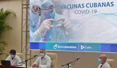 Presentación de la vacuna.