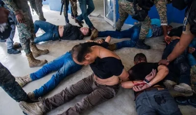 Colombianos capturados en Haitì