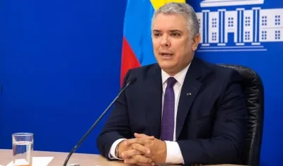 El Presidente de la República, Iván Duque.
